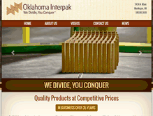 Tablet Screenshot of okinterpak.com